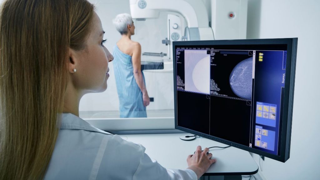 mammografia - badanie mające na celu obniżenie wskaźnika umieralności z powodu raka piersi
